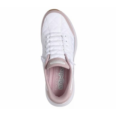 SKECHERS SLIP-INS CONTOUR FOAM  MUJER 150404/LAV BLANCO Y ROSA