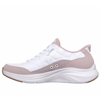 SKECHERS SLIP-INS CONTOUR FOAM  MUJER 150404/LAV BLANCO Y ROSA