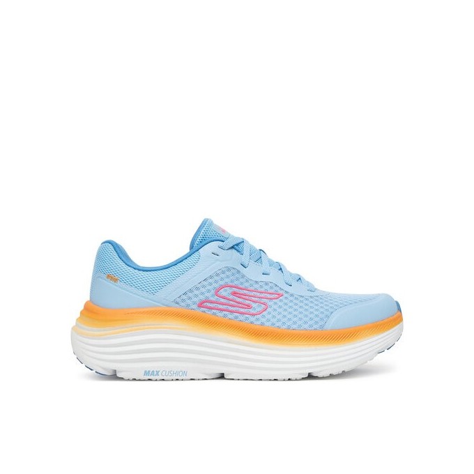 ZAPATILLA MUJER SKECHERS  MAX CUSHONIN ENDEAVOUR AZUL 129470BLOR