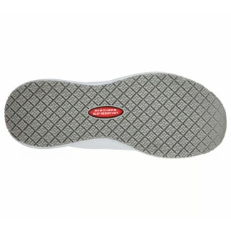 SKECHERS TRABAJO MUJER SQUAD SR 77222EC/WHT BLANCA