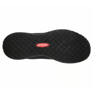 SKECHERS TRABAJO MUJER SQUAD SR 77222EC/BKRG NEGRA