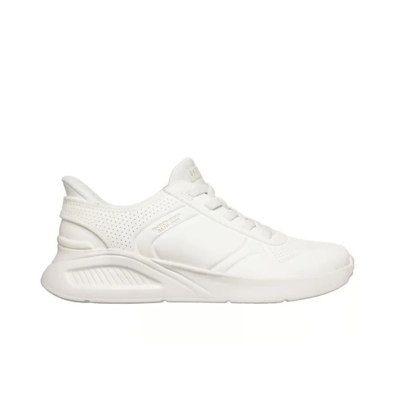 ZAPATILLA SKECHERS SLIP-INS UNO MUJER BLANCA 177394WHT
