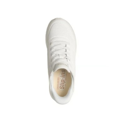 ZAPATILLA SKECHERS SLIP-INS UNO MUJER BLANCA 177394WHT