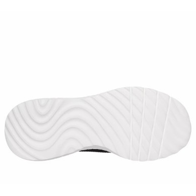 ZAPATILLA MUJER SKECHERS SLIP-INS BOBS SQUAD NEGRA 117497 BKGD
