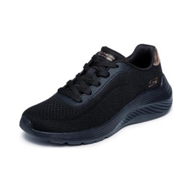 ZAPATILLA SKECHERS BOBS SQUAD MUJER NEGRA 117679BBK