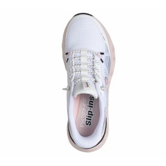 SKECHERS MUJER GLIDE STEP ALTUS 150516/WBPK BLANCA Y ROSA