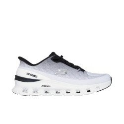 SKECHERS HOMBRE ARCH FIT GLIDE STEP 233110/WBK BLANCA Y NEGRA