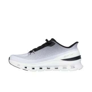 SKECHERS HOMBRE ARCH FIT GLIDE STEP 233110/WBK BLANCA Y NEGRA