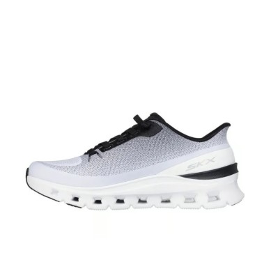 SKECHERS HOMBRE ARCH FIT GLIDE STEP 233110/WBK BLANCA Y NEGRA