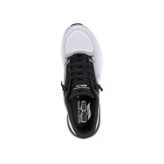 SKECHERS HOMBRE ARCH FIT GLIDE STEP 233110/WBK BLANCA Y NEGRA