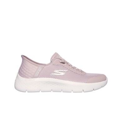 SKECHERS SLIP-INS GO WALK FLEX-GRAND ENTRY MUJER 124836 MVE ROSA MAQUILLAJE