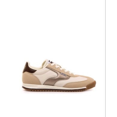ZAPATILLA MUSTANG MUJER OLYMPIC 60858 BEIGE Y MARRÓN