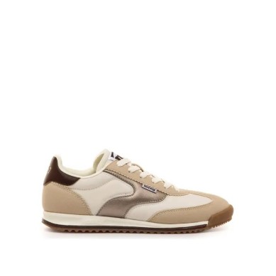 ZAPATILLA MUSTANG MUJER OLYMPIC 60858 BEIGE Y MARRÓN