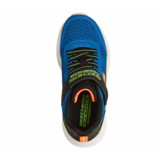 ZAPATILLA SKECHERS LUCES NIÑO AZUL METEOR 401490L/BLBK