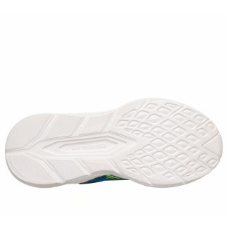 ZAPATILLA SKECHERS LUCES NIÑO AZUL METEOR 401490L/BLBK