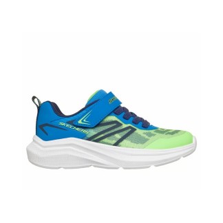 SKECHERS MICROSPEC VELOCITY ZAPATILLA NIÑO AZUL Y VERDE 404125L/LMBL