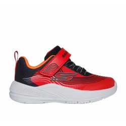 SKECHERS MICROSPEC ZAPATILLA BEBE ROJA 403926N/RDBK