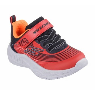 SKECHERS MICROSPEC ZAPATILLA BEBE ROJA 403926N/RDBK