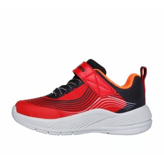SKECHERS MICROSPEC ZAPATILLA BEBE ROJA 403926N/RDBK