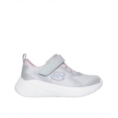ZAPATILLA BEBE SKECHERS WAVE 92 GRIS 303557N-LTGY