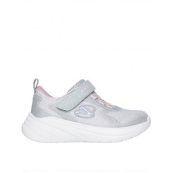 ZAPATILLA BEBE SKECHERS WAVE 92 GRIS 303557N-LTGY