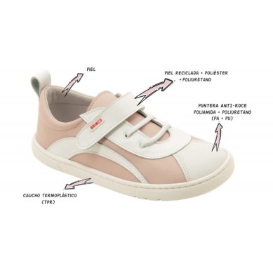BRINCO TANDEM ZAPATILLA BEBE COMODAS ROSA 060035