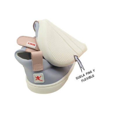 BRINCO BAREFOOT ZAPATILLAS NIÑO COMODAS LILA 060011