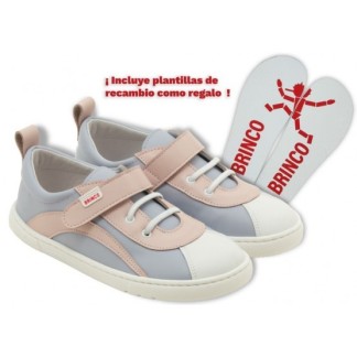 BRINCO BAREFOOT ZAPATILLAS NIÑO COMODAS LILA 060011