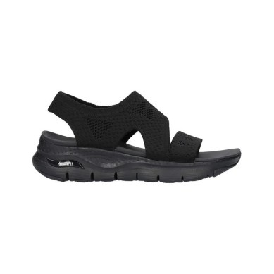 SKECHERS ARCH FIT  BRIGHTEST DAY SANDALIAS  MUJER CASUAL NEGRA 140874/TPE119458/BBK
