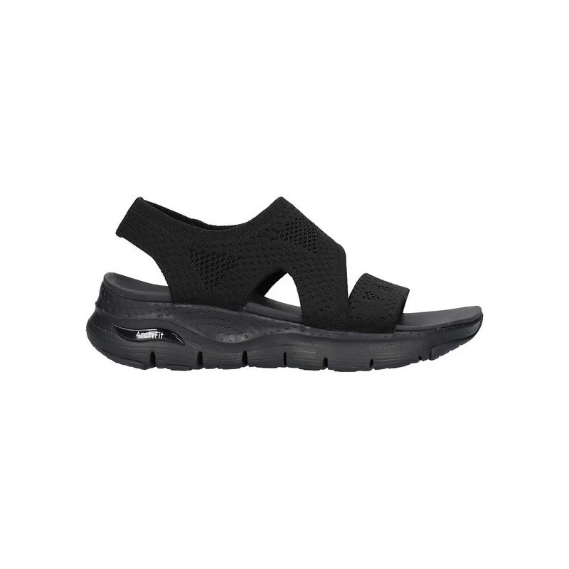 SKECHERS ARCH FIT  BRIGHTEST DAY SANDALIAS  MUJER CASUAL NEGRA 140874/TPE119458/BBK
