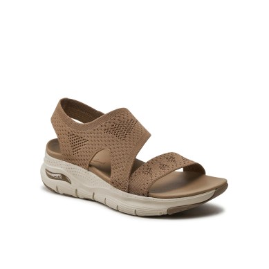 SKECHERS ARCH FIT  BRIGHTEST DAY SANDALIAS  MUJER CASUAL MARRÓN 119458/MOC