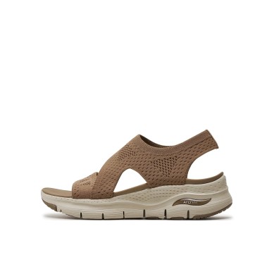 SKECHERS ARCH FIT  BRIGHTEST DAY SANDALIAS  MUJER CASUAL MARRÓN 119458/MOC