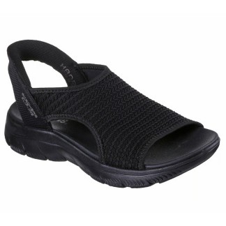 SKECHERS SWEETLY SLIP INS SANDALIAS MUJER COMODAS NEGRA 119519BBK