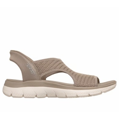 SKECHERS SWEETLY SLIP INS SANDALIAS MUJER COMODAS BEIGE 119519TPE
