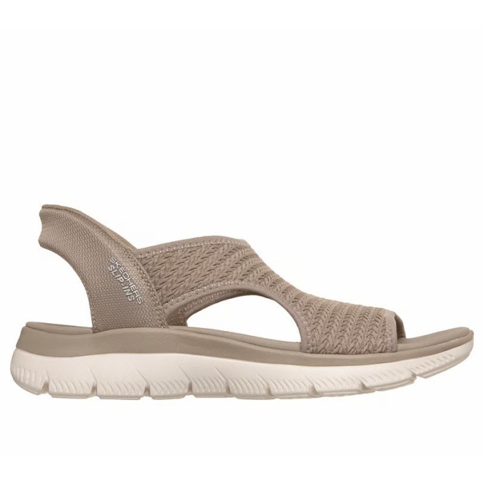 SKECHERS SWEETLY SLIP INS SANDALIAS MUJER COMODAS BEIGE 119519TPE