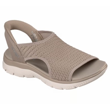 SKECHERS SWEETLY SLIP INS SANDALIAS MUJER COMODAS BEIGE 119519TPE