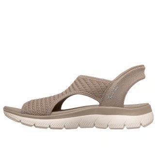 SKECHERS SWEETLY SLIP INS SANDALIAS MUJER COMODAS BEIGE 119519TPE