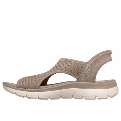 SKECHERS SWEETLY SLIP INS SANDALIAS MUJER COMODAS BEIGE 119519TPE