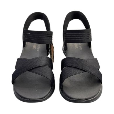 SKECHERS NEVER SLIP INS SANDALIAS MUJER COMODAS NEGRA 119975BBK
