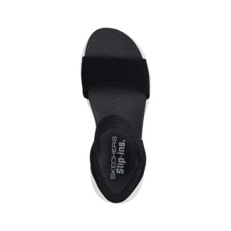 SKECHERS SLIP INS SUMMERVILLE SANDALIAS MUJER  COMODAS NEGRA 119804BLK