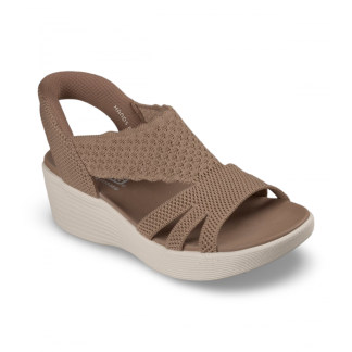 SKECHERS SLIP INS SANDALIAS MUJER COMODAS MARRÓN 120012MOC