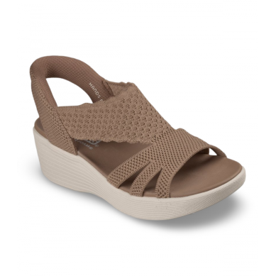 SKECHERS SLIP INS SANDALIAS MUJER COMODAS MARRÓN 120012MOC
