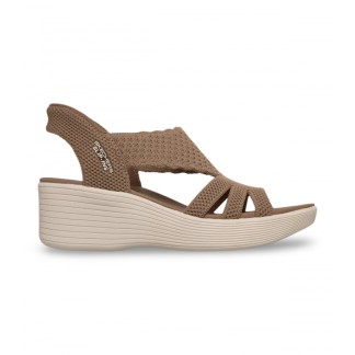 SKECHERS SLIP INS SANDALIAS MUJER COMODAS MARRÓN 120012MOC