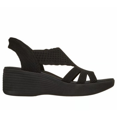 SKECHERS SLIP INS SANDALIAS MUJER COMODAS NEGRA120012BBK