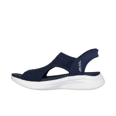 SKECHERS SLIP INS ULTRA FLEX SANDALIAS MUJER  COMODAS AZUL 119805NVY