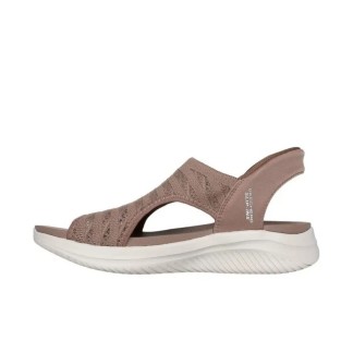 SKECHERS SLIP INS ULTRA FLEX SANDALIAS MUJER  COMODAS MARRÓN119805MOC