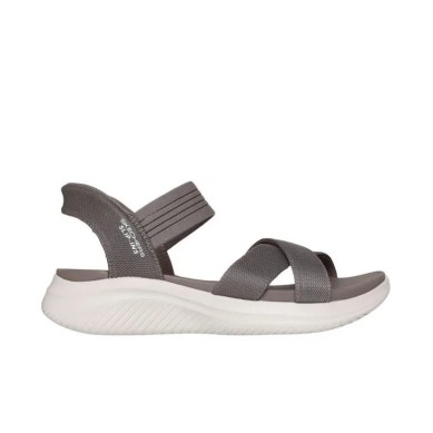 SKECHERS NEVER SLIP INS SANDALIAS MUJER COMODAS GRIS 119975DKTP