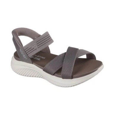 SKECHERS NEVER SLIP INS SANDALIAS MUJER COMODAS GRIS 119975DKTP
