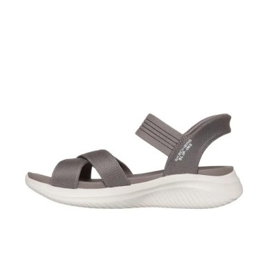 SKECHERS NEVER SLIP INS SANDALIAS MUJER COMODAS GRIS 119975DKTP