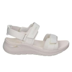 SKECHERS ARCH FIT 2.0 SANDALIAS  MUJER CASUAL BEIGE 119465OFWT